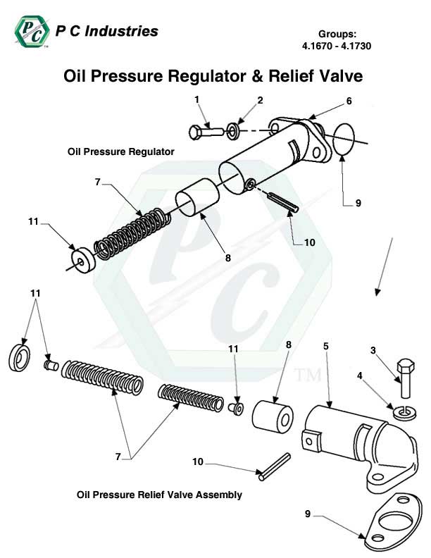 4.1670 - 4.1730 Oil Pressure Regulator And Relief Valve.jpg - Diagram